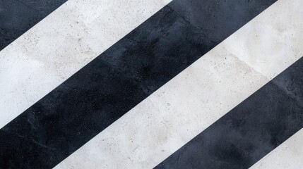 Close-up of a black and white striped pattern. the stripes are evenly spaced and run horizontally across the image.