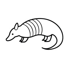 illustration of a cartoon rat