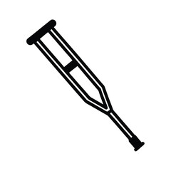 illustration of a crutches