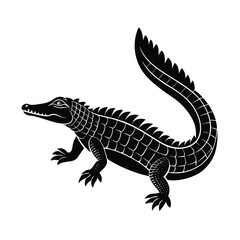 Naklejka premium lizard isolated on white
