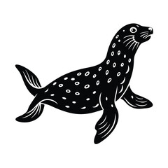 silhouette of a fish