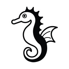 animal silhouette white background 