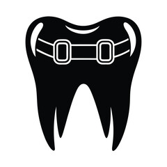 vector tooth icon