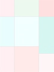 Fototapeta premium Pastel Pink and Turquoise Background with Diagonal Line
