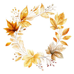 Fototapeta premium Autumn Foliage Clipart Vector Illustration