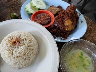 Chicken rice meal 