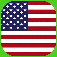 Naklejka premium Vibrant USA Flag Art: Iconic Rectangular Designs for Your Space. Celebrate America: Bold Digital Art of the USA Flag.