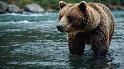 Fototapeta premium Bear in the wild