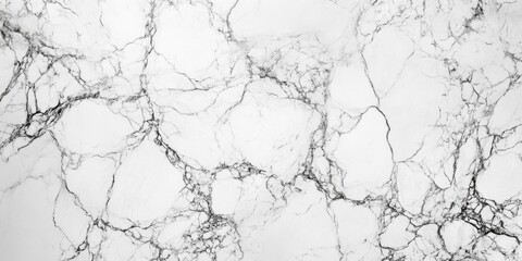 Obraz premium Elegant white marble texture with grey veins