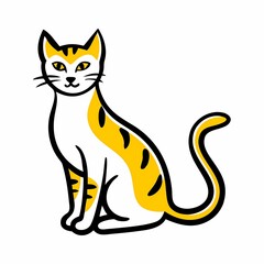 Obraz premium illustration of a cat