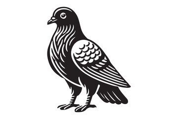Pigeon Silhouette