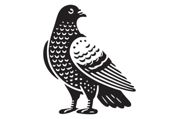 Pigeon Silhouette
