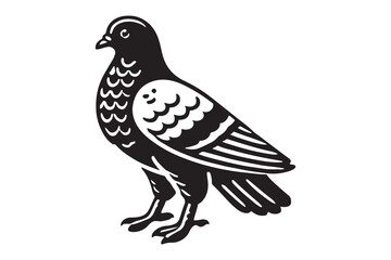 Pigeon Silhouette