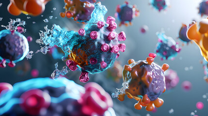 Comparative Analysis Diagram: MHC Class I and II Interaction with T Cells