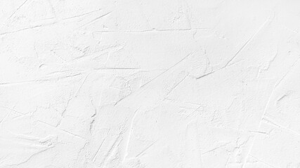Obraz premium Texture of white plaster on a concrete wall handmade. Construction