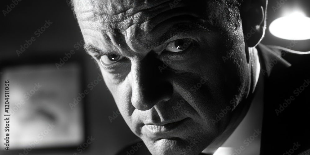 Poster a classic image of a gentleman in formal attire