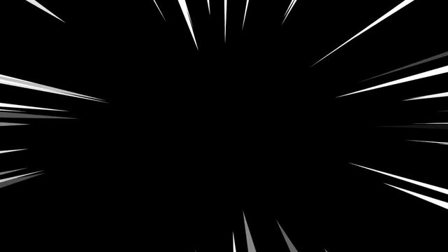 Speedlines Exicting Meme Overlay