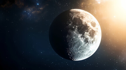 Lunar eclipse occurs when the earth passes between the sun and the moon, causing the moon to be fully or partially obscured from view. eclipse. illustration. Lunar Eclipse. Illustration