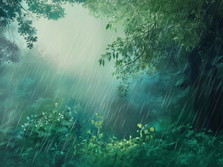 Rainy Serenity