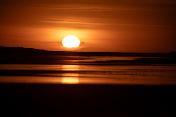 Amanecer en la playa