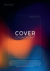 Vibrant abstract gradient background with a professional modern layout, featuring smooth color transitions in red, orange, and blue hues, ideal for branding, presentations, and design projects.