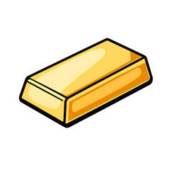 Isolated 3D Illustration of Gold Bullion and Currency as a Symbol of Wealth and Investment