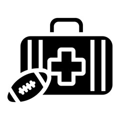 Obraz premium medical Solid icon