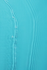 waves on a blue background