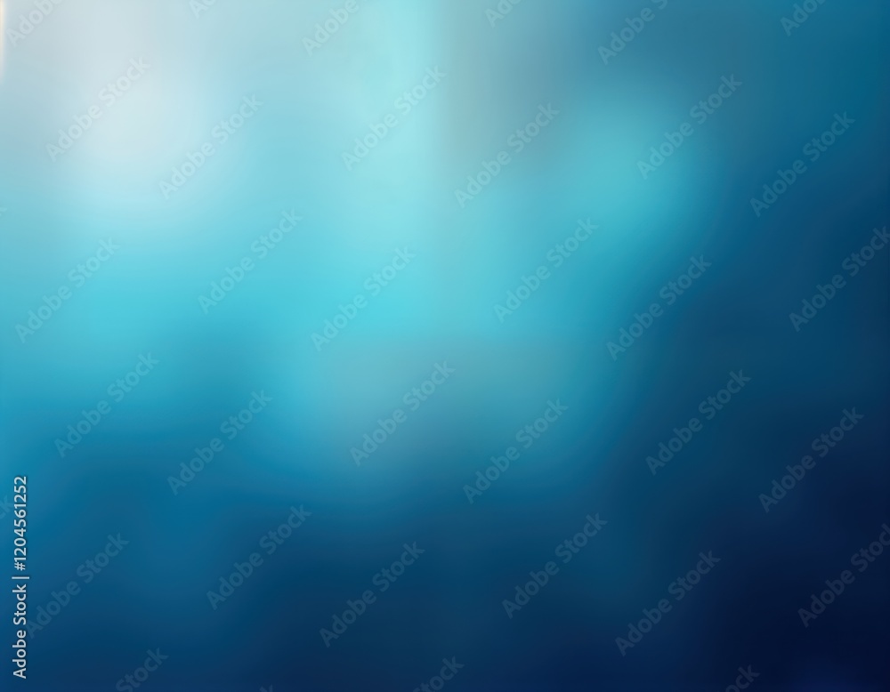 Leinwandbilder Abstract blue gradient background perfect for modern design templates. Smooth transitions create visually appealing backdrop. Soft blue wallpaper suitable for various digital projects like banners,