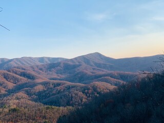 Obraz premium Smoky Mountain landscape