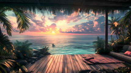 serene tropical haven