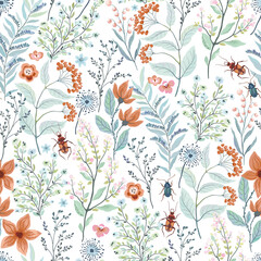 seamless floral background