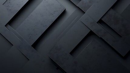Abstract Dark Grey Geometric Pattern Background
