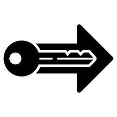 Sales and Job Activity  Glyph Black Icon