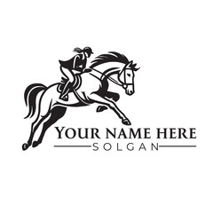 Equestrian Show Jumping and Dressage