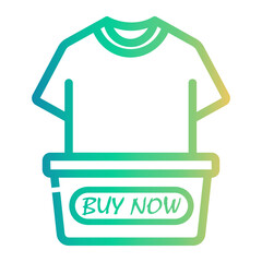 online Line Gradient Icon