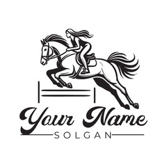 Equestrian Show Jumping and Dressage