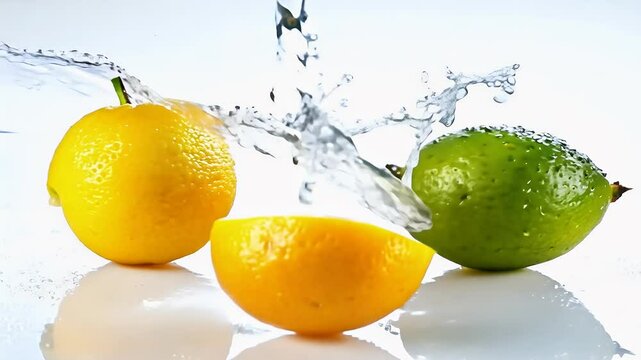 set orange splash white fruits lime grapefruit background lemon water citric citric fruit splash water white background lemon lime grapefruit orange refreshing healthy fresh juicy vitamin citrous