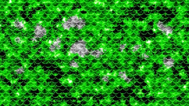 Seamless piece of fishes squama, Koi Fish scales, Snake skin background. Seamless pattern of squama, reptile scale. Chinese minimalistic grid art