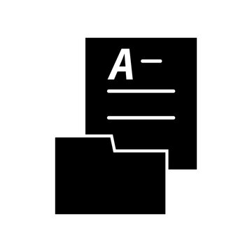 Document icon design template