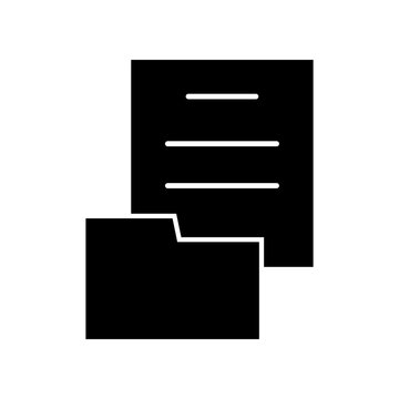 Document icon design template