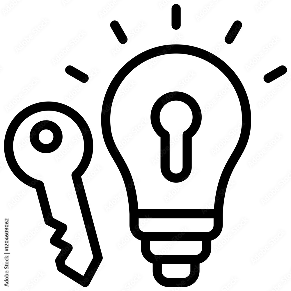 Poster Problem Resolution Outline Icon