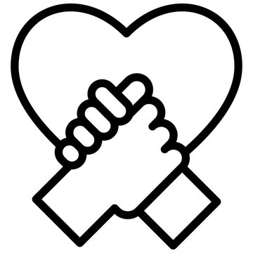 Friendship Outline Icon