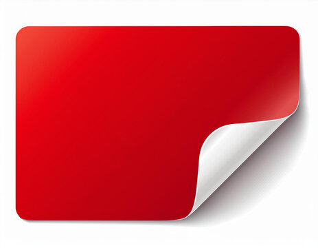 paper red stickers peel off and fold label tag sale badges with curled edges sticky tag banners special offer tags and stickers price sticker tags  adhesive note reminders