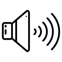 Speaker  Icon Element For Design
