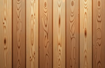 Fototapeta premium Natural brown wood texture shows beautiful grain pattern. Wood planks create seamless surface. Material looks great as wall floor. Natural wooden texture with warm hues. Good material for interior