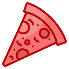 Pizza  Icon Element For Design