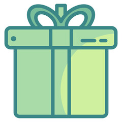 Gift Box  Icon Element For Design