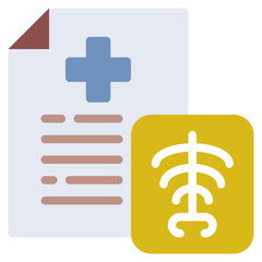 Obraz premium Healthcare Document with Medical Symbol
