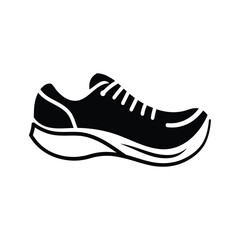 Shoe icon logo design template isolated illustration